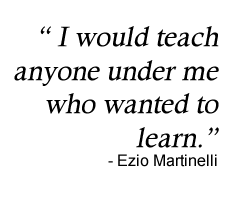 I would teach anyone under me who wanted to learn.